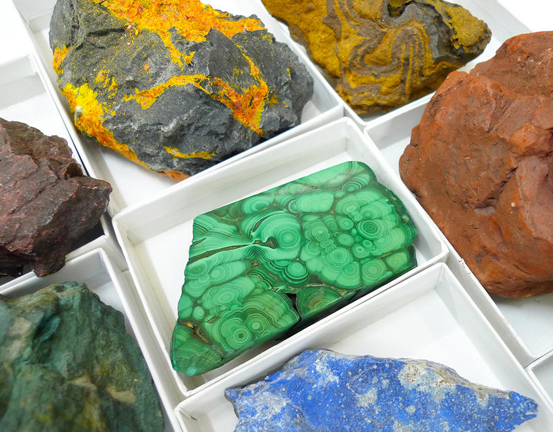 minerals different colours